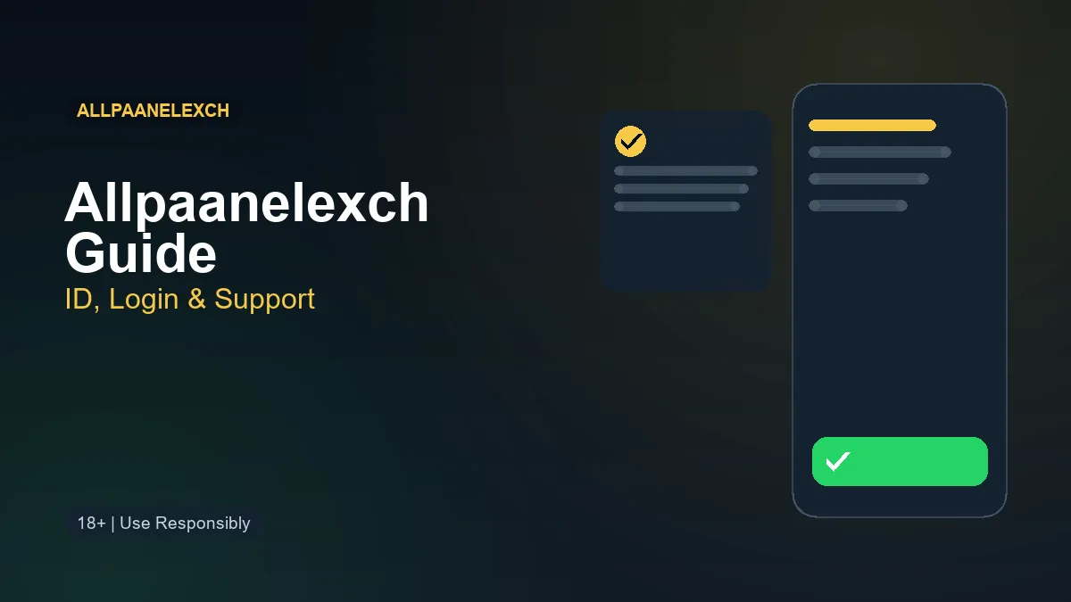 Allpaanelexch guide for Allpaanel ID and user support