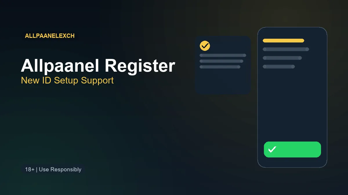 Allpaanel register guide for new account setup support